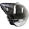 1592226 Passenger Side Halogen Headlight, With bulb(s), Clear Lens