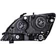 1592226 Passenger Side Halogen Headlight, With bulb(s), Clear Lens