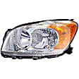 1592238 Driver Side Halogen Headlight, With bulb(s), Clear Lens