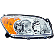 1592239 Passenger Side Halogen Headlight, With bulb(s), Clear Lens