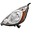 1592240 Driver Side Halogen Headlight, With bulb(s), Clear Lens