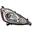 1592241 Passenger Side Halogen Headlight, With bulb(s), Clear Lens