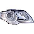1592250 Driver Side Halogen Headlight, With bulb(s), Clear Lens
