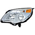 1592260 Driver Side Halogen Headlight, With bulb(s), OE Replacement, OE Replacement Series