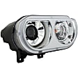 1592271 Passenger Side Halogen Headlight, With bulb(s), Clear Lens
