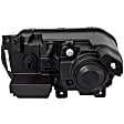 1592271 Passenger Side Halogen Headlight, With bulb(s), Clear Lens