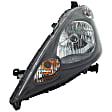 1592277 Driver Side Halogen Headlight, With bulb(s), Clear Lens