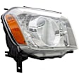 1592280 Passenger Side Halogen Headlight, Without bulb(s), Clear Lens