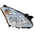 1592300 Passenger Side Headlight, With bulb(s), Halogen, Sedan