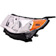1592311 Driver Side Halogen Headlight, With bulb(s), Clear Lens