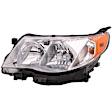 1592311 Driver Side Halogen Headlight, With bulb(s), Clear Lens