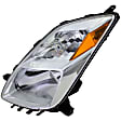 1592317 Driver Side Halogen Headlight, Without bulb(s), Clear Lens