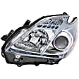 1592319 Driver Side Halogen Headlight, Without bulb(s), Clear Lens