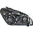 1592340 Driver Side Halogen Headlight, With bulb(s), Clear Lens