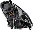 1592368 Driver Side Halogen Headlight, With bulb(s), OE Replacement