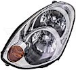 1592368 Driver Side Halogen Headlight, With bulb(s), OE Replacement