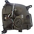 1592408 Driver Side Halogen Headlight, With bulb(s), OE Replacement
