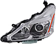 1592503 Driver Side Halogen Headlight, With bulb(s), OE Replacement, Sedan