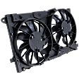 OE Replacement Radiator Fan, 2.4L, 4Cyl, Dual fan