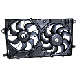 OE Replacement Radiator Fan, 2.4L, 4Cyl, Dual fan