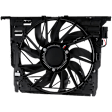 2015 BMW 640i - Radiator Fan 6 Cyl 3.0L, Single fan