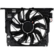 2015 BMW 640i - Radiator Fan 6 Cyl 3.0L, Single fan