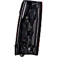 1610049 Passenger Side Halogen Tail Light, With bulb(s), Red Lens