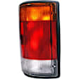 1610210 Driver Side Halogen Tail Light, Without bulb(s), Red Lens