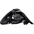 1610269 Passenger Side Halogen Tail Light, Without bulb(s), Clear & Red Lens, Sedan