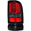 1610417 Passenger Side Halogen Tail Light, Without bulb(s), Red Lens