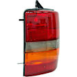 1610434 Driver Side Halogen Tail Light, Without bulb(s), OE Replacement