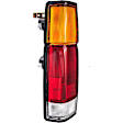 1610640 Driver Side Halogen Tail Light, With bulb(s), Amber, Clear & Red Lens