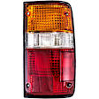 1610713 Passenger Side Halogen Tail Light, With bulb(s), Amber, Clear & Red Lens