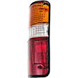 1610713 Passenger Side Halogen Tail Light, With bulb(s), Amber, Clear & Red Lens