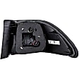 1610776 Driver Side Halogen Tail Light, With bulb(s), Red Lens
