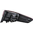 1610956 Driver Side Halogen Tail Light, With bulb(s), Clear & Red Lens