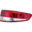 1610957 Passenger Side Halogen Tail Light, With bulb(s), Clear & Red Lens