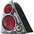 1611119 Passenger Side Halogen Tail Light, With bulb(s), Amber, Clear & Red Lens