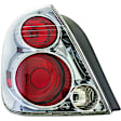 1611119 Passenger Side Halogen Tail Light, With bulb(s), Amber, Clear & Red Lens
