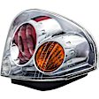 1611120 Driver Side Halogen Tail Light, With bulb(s), Amber, Clear & Red Lens