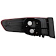 1611159 Passenger Side Halogen Tail Light, Without bulb(s), Red Lens