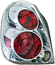 1611198 Driver Side Halogen Tail Light, With bulb(s), Clear & Red Lens