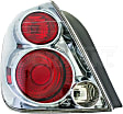 1611198 Driver Side Halogen Tail Light, With bulb(s), Clear & Red Lens