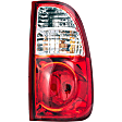 1611227 Passenger Side Halogen Tail Light, With bulb(s), Clear & Red Lens, Fleetside