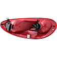1611247 Passenger Side Halogen Tail Light, With bulb(s), Clear & Red Lens