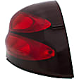 1611249 Passenger Side Halogen Tail Light, With bulb(s), Red Lens