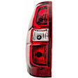 1611562 Driver Side Halogen Tail Light, With bulb(s), Clear & Red Lens