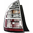 1611580 Driver Side Halogen Tail Light, With bulb(s), Clear & Red Lens