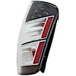 1611601 Passenger Side Halogen Tail Light, With bulb(s), Clear & Red Lens