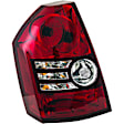 1611620 Driver Side Halogen Tail Light, With bulb(s), Clear & Red Lens